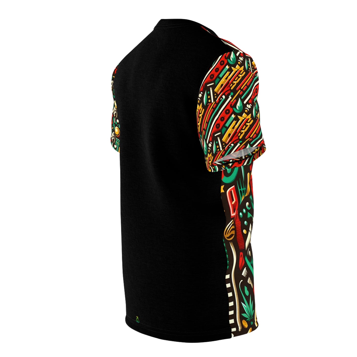 Reggae Rhythm Print All-Over Shirt - Vibrant Reggae Music Inspired Design
