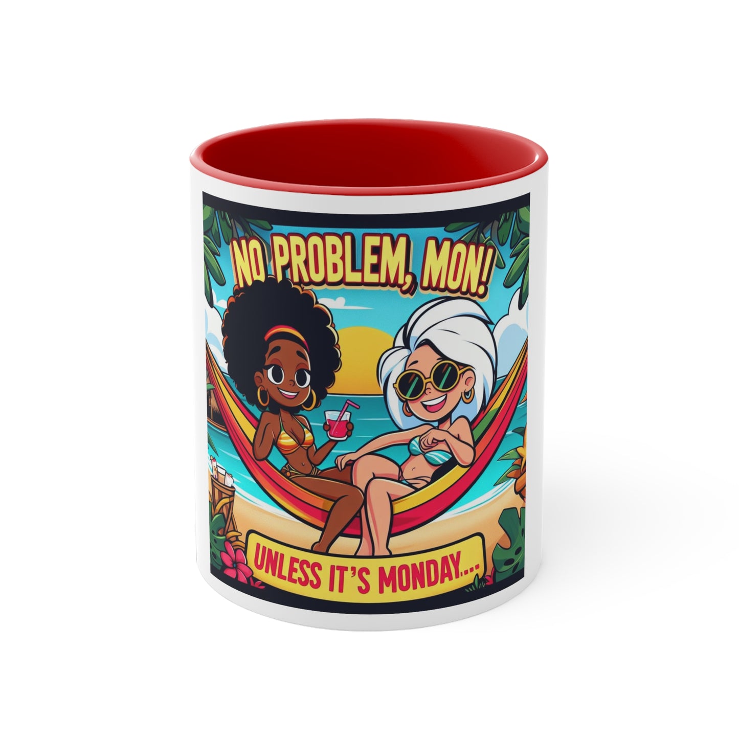 No Problem Mon Unless It Is Monday | Two Ladies in a Hammock