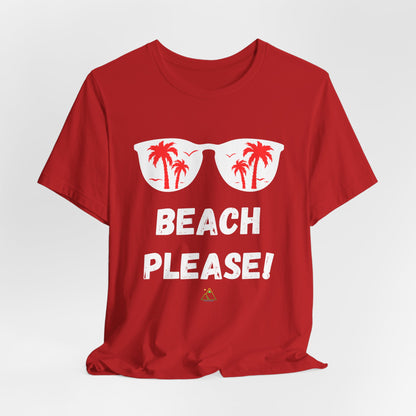 JamrAAk - Beach Please | White Text | Red