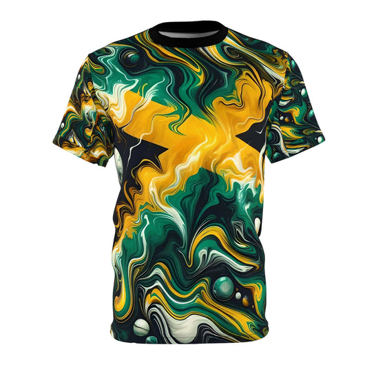 Misty Themed Jamaican Flag All Over Print Shirt