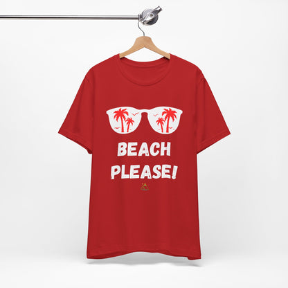 JamrAAk - Beach Please | White Text | Red